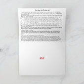 Cartes Pour Fêtes Annuelles Évangile chrétien Pâques (Intérieur)