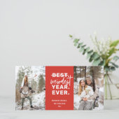 Cartes Pour Fêtes Annuelles Évasion de Year Ever 2021 (Debout devant)