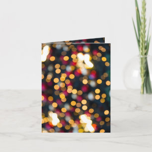Cartes Pour Fêtes Annuelles Evening Lights