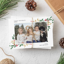 Evergreens d'hiver, paysage grande photo