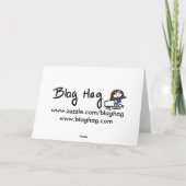 Cartes Pour Fêtes Annuelles Évolution de Noël (Dos)