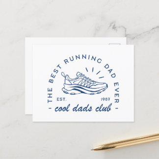 Cartes Pour Fêtes Annuelles Exécuter cool papa club meilleur coureur amusant c