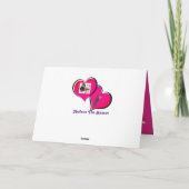 Cartes Pour Fêtes Annuelles Exercice amusant Valentine's Day Card avec Basset  (Dos)