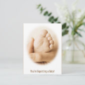 Cartes Pour Fêtes Annuelles Expecting a Baby Card (Debout devant)