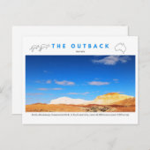 Cartes Pour Fêtes Annuelles Explorer l'Australie (Devant / Derrière)