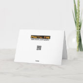 Cartes Pour Fêtes Annuelles Explosion de neige (Dos)
