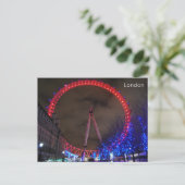 Cartes Pour Fêtes Annuelles Eye de Londres (Debout devant)