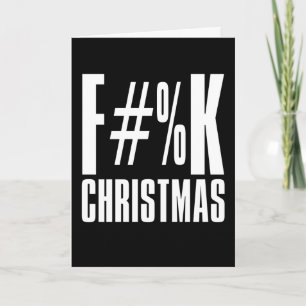 Cartes Pour Fêtes Annuelles F#%K Noël
