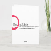 Cartes Pour Fêtes Annuelles F. Scott Fitzgerald Valentin (Dos)