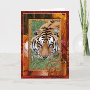 Cartes Pour Fêtes Annuelles f-tiger-amis-16