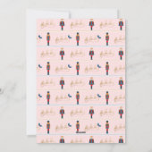 Cartes Pour Fêtes Annuelles Fa La Christmas Nutcracker Souris King (Dos)