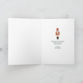 Cartes Pour Fêtes Annuelles Fa La La Christmas Nutcracker Ballet Dancer (Intérieur)
