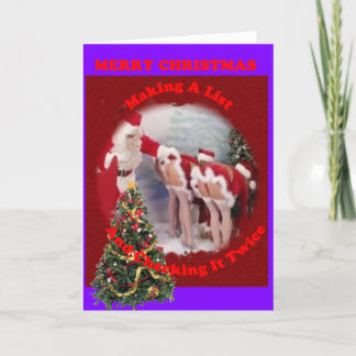 Cartes Pour Fêtes Annuelles Fabrication d'une liste