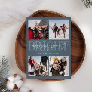 Cartes Pour Fêtes Annuelles Fabriquer des esprits ardoise Noel multi-photo