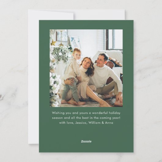 Cartes Pour Fêtes Annuelles Fâcheuse main dessinée Scribble Rétro Noël 2 Photo (Dos)