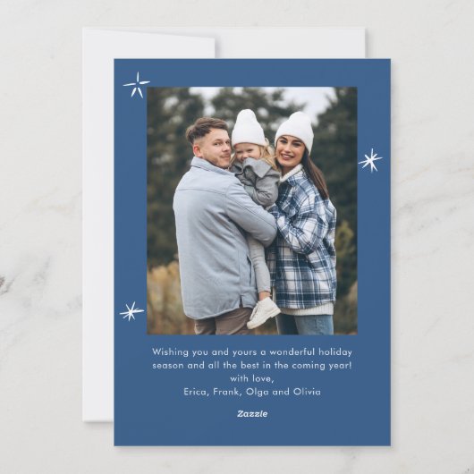 Cartes Pour Fêtes Annuelles Fâcheuse main dessinée Scribble Rétro Noël 2 Photo (Dos)