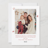 Cartes Pour Fêtes Annuelles Fâcheuse main dessinée Scribble Rétro Noël 2 Photo (Dos)