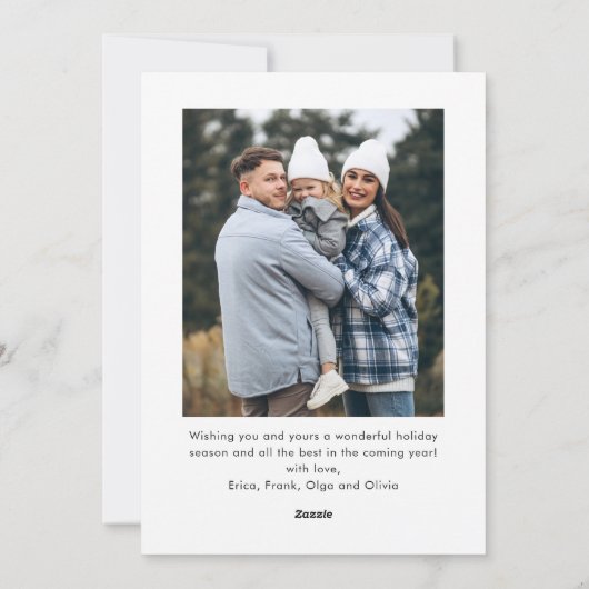 Cartes Pour Fêtes Annuelles Fâcheuse main dessinée Scribble Rétro Noël 2 Photo (Dos)