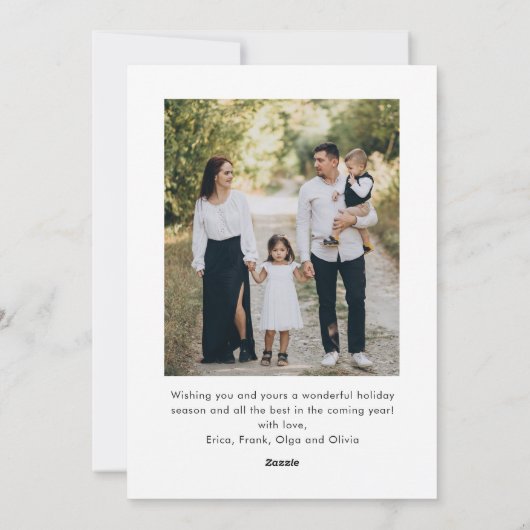 Cartes Pour Fêtes Annuelles Fâcheuse main dessinée Scribble Rétro Noël 2 Photo (Dos)