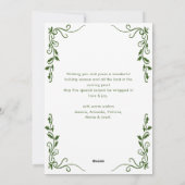 Cartes Pour Fêtes Annuelles Fâcheuse main dessinée Scribble Retro Photo de Noë (Dos)