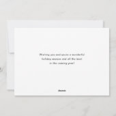 Cartes Pour Fêtes Annuelles Fâcheux Noël Whimsical à la main tiré (Dos)