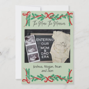 Cartes Pour Fêtes Annuelles Faire la fête avec l'annonce de bébé Noël C