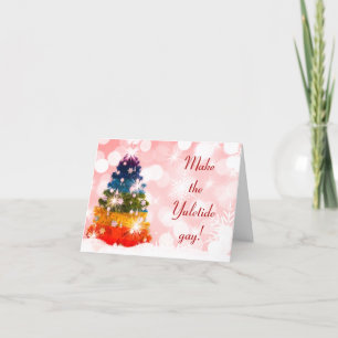 Cartes Pour Fêtes Annuelles Faites l'homosexuel de Noël !