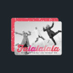 Cartes Pour Fêtes Annuelles Falalala Pink Ombre Script Amusant Photo de Noël<br><div class="desc">Conçu par fat*fa*tin. Facile à customiser avec votre propre texte,  photo ou image. Pour des demandes personnalisées,  veuillez contacter fat*fa*tin directement. Des frais personnalisés s'appliquent. www.zazzle.com/fat_fa_tin www.zazzle.com/color_therapy www.zazzle.com/fatfatin_blue_knot www.zazzle.com/fatfatin_red_knot www.zazzle.com/fatfatin_mini_me www.zazzle.com/fatfatin_box www.zazzle.com/fatfatin_design www.zazzle.com/fatfatin_ink</div>