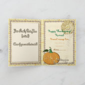 Cartes Pour Fêtes Annuelles Fall Magic Folk Art (Intérieur)