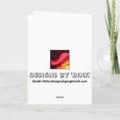 Cartes Pour Fêtes Annuelles Famille (Dos)