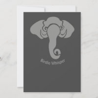 Famille d'éléphants gris GOP Républicain