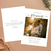 Cartes Pour Fêtes Annuelles Famille grandissante, joie débordante - Annonce de