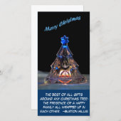 Cartes Pour Fêtes Annuelles Famille heureuse (Devant / Derrière)