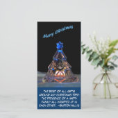 Cartes Pour Fêtes Annuelles Famille heureuse (Debout devant)