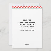 Cartes Pour Fêtes Annuelles Fantaisie Noël (Dos)