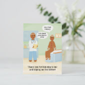 Cartes Pour Fêtes Annuelles Fantastique Noël de Merci (Debout devant)