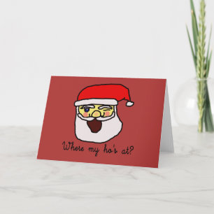 Cartes Pour Fêtes Annuelles Fantastique Noël : Où est mon ami ?