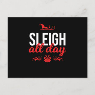 Cartes Pour Fêtes Annuelles Fantastiques femmes Noël Noël Slay Sleigh Toute la