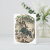 Cartes Pour Fêtes Annuelles Fantôme de cadeau de Noël (Debout devant)