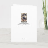 Cartes Pour Fêtes Annuelles Fantôme de Noël présent (Dos)