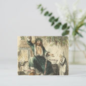 Cartes Pour Fêtes Annuelles Fantôme de Noël présent (Debout devant)