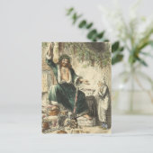 Cartes Pour Fêtes Annuelles Fantôme de Noël présent (Debout devant)