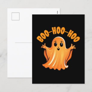 Cartes Pour Fêtes Annuelles Fantôme d'Halloween très effrayant