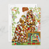 Cartes Pour Fêtes Annuelles Farce de bouts de Noël (Devant / Derrière)