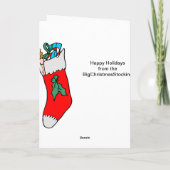 Cartes Pour Fêtes Annuelles Fashion (Dos)