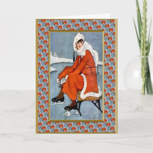 Cartes Pour Fêtes Annuelles Fashion (Devant)