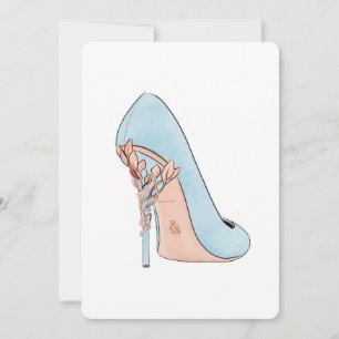 Cartes Pour Fêtes Annuelles Fashion    Blueshoe par aquarelle
