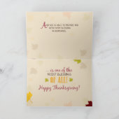 Cartes Pour Fêtes Annuelles Father Thanksgiving (Intérieur)