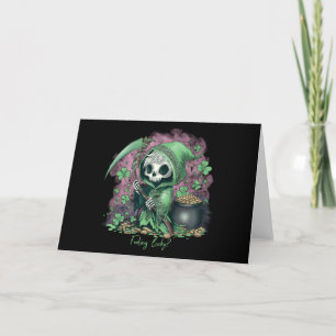 Cartes Pour Fêtes Annuelles Faucheuse de la Saint-Patrick