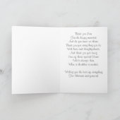 Cartes Pour Fêtes Annuelles faune scène neige mignonne bois sauvage souris ver (Intérieur)